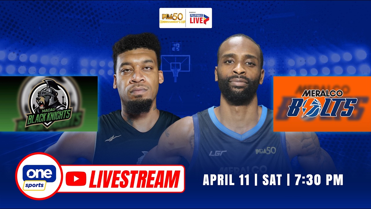 LIVE: MACAU vs MERALCO | PBA SEASON 50 COMMISSIONER&rsquo;S CUP | APRIL 11, 2026