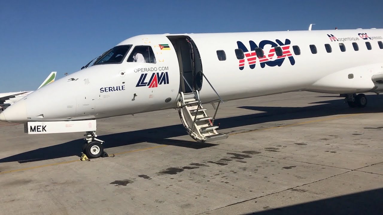 TRIP REPORT | LAM - MOZAMBIQUE AIRLINES | EMBRAER REGIONAL JET 145 | BEIRA TO HARARE