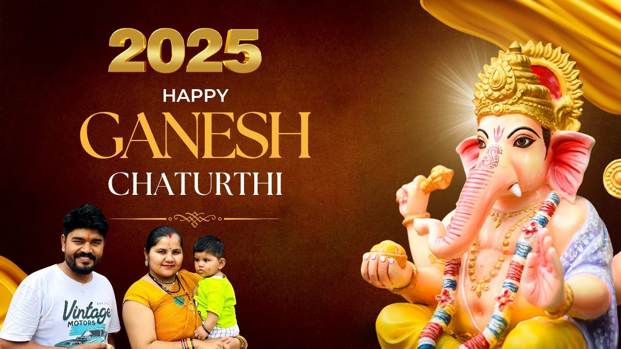 Ganesh Chaturthi Celebration 2025🎉 🤩