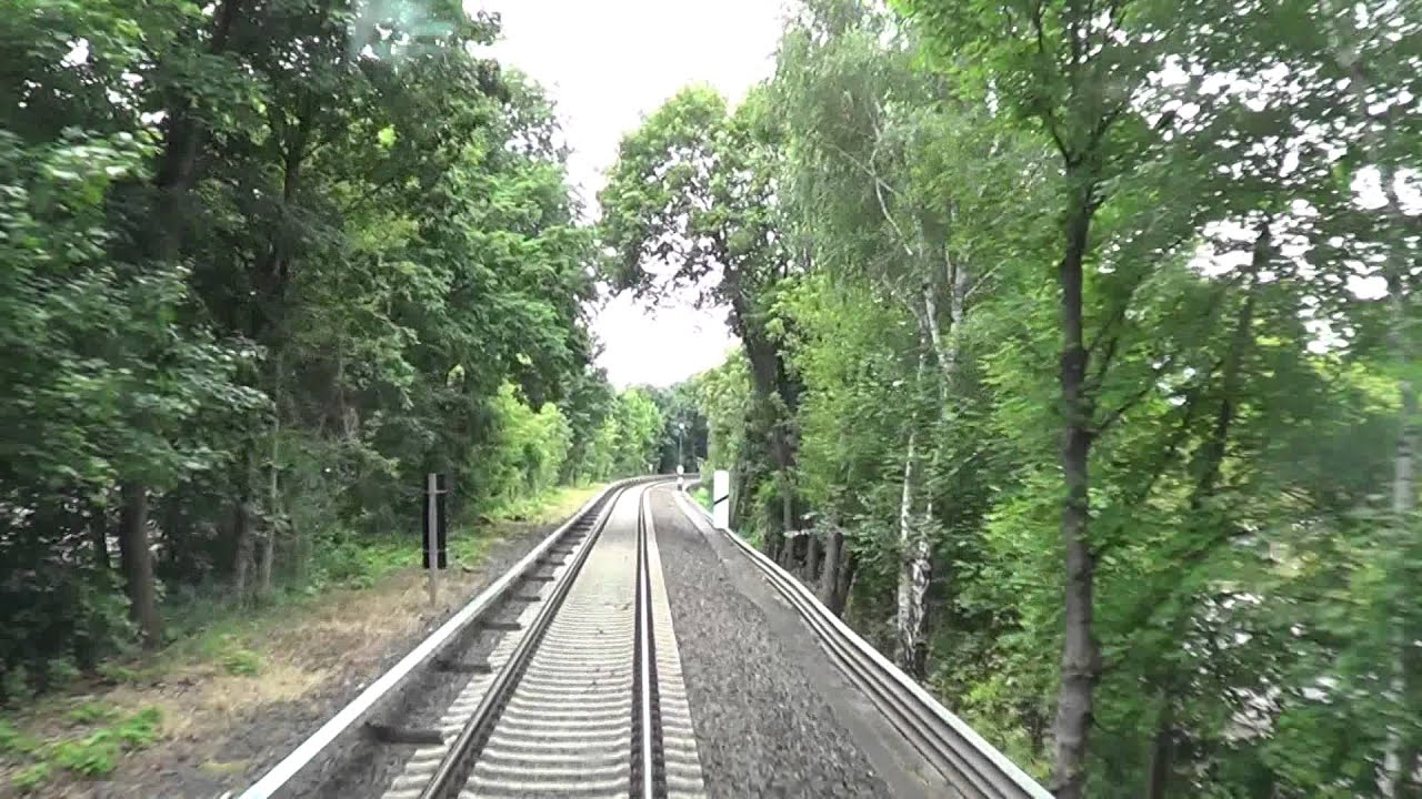 S-Bahn Berlin - Führerstandsmitfahrt S25 Schönholz - Hennigsdorf (Br 481)[HD 1080p]