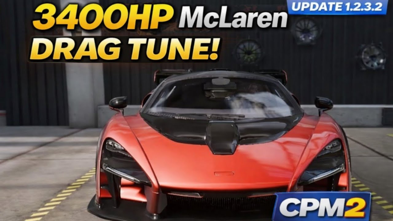 3400HP McLaren Senna Drag Tune | Car Parking Multiplayer 2 Update 1.2.3.2