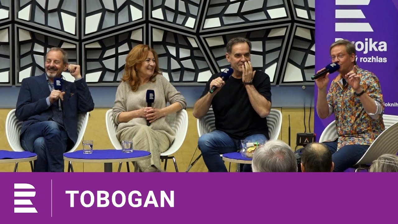 Simona Stašová, Miroslav Etzler, Otakar Brousek a Michal Horák ve Velikonočním Toboganu