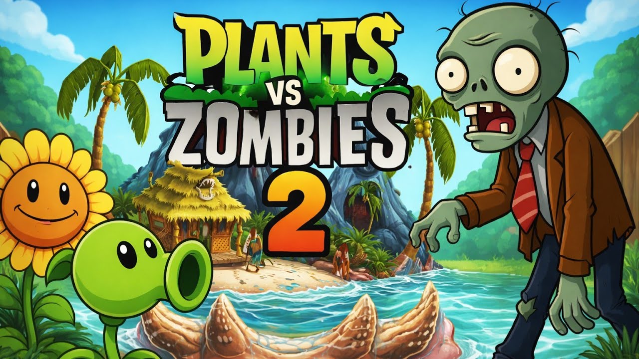 Big Wave Beach | Final Boss Dr. Zomboss | Plants Vs Zombies 2 | Adventure 