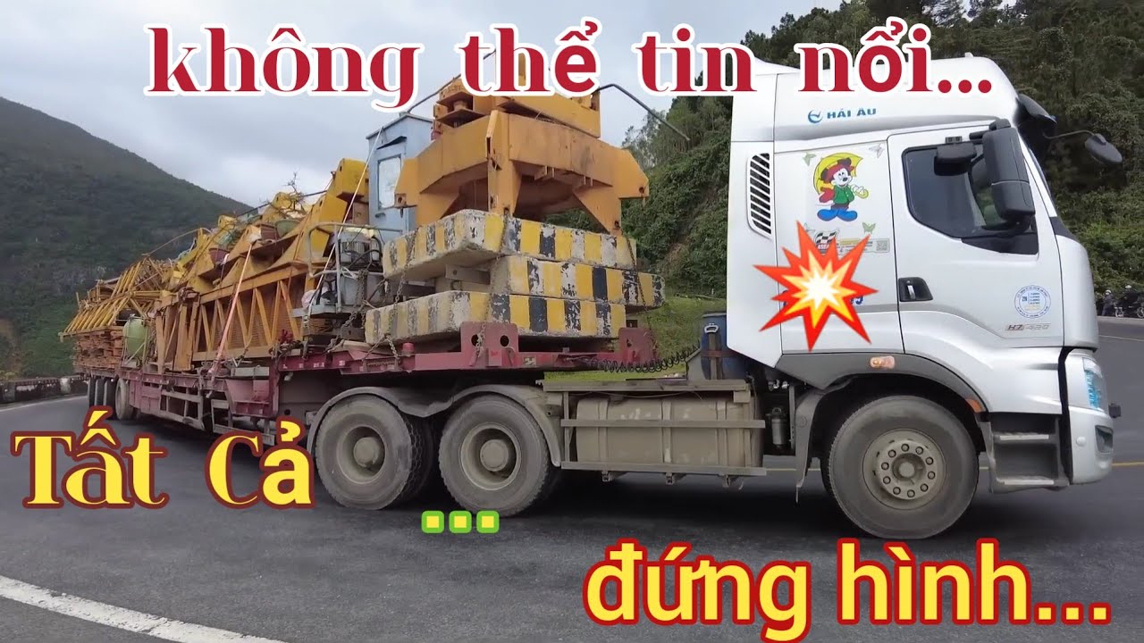 Chuyến hàng cuối năm | không thể tin nổi chiếc xe vượt đèo như thế này và cái kết ... | xe đầu kéo