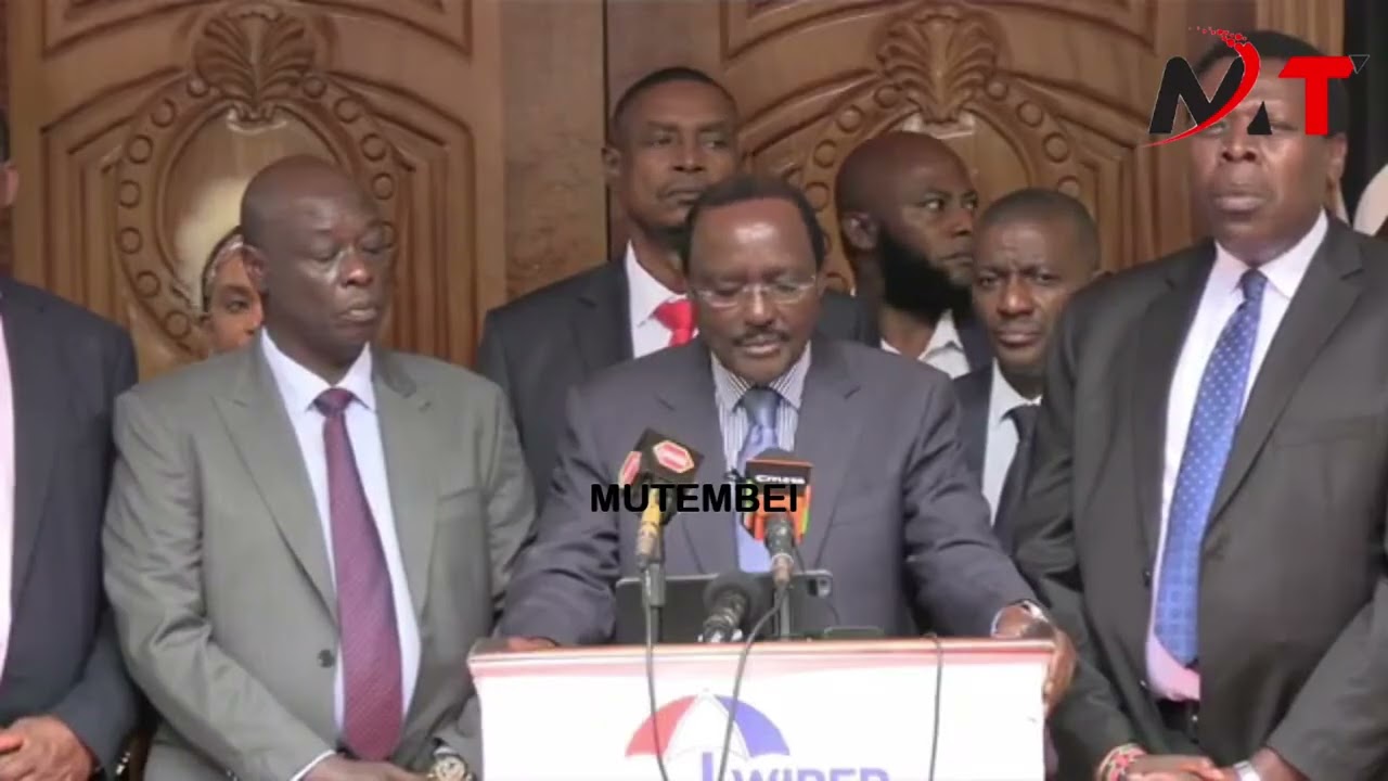 FEARLESS KALONZO GACHAGUA & WAMALWA ADDRESSES THE NATION EXPOSING KASONGO BADLY!!