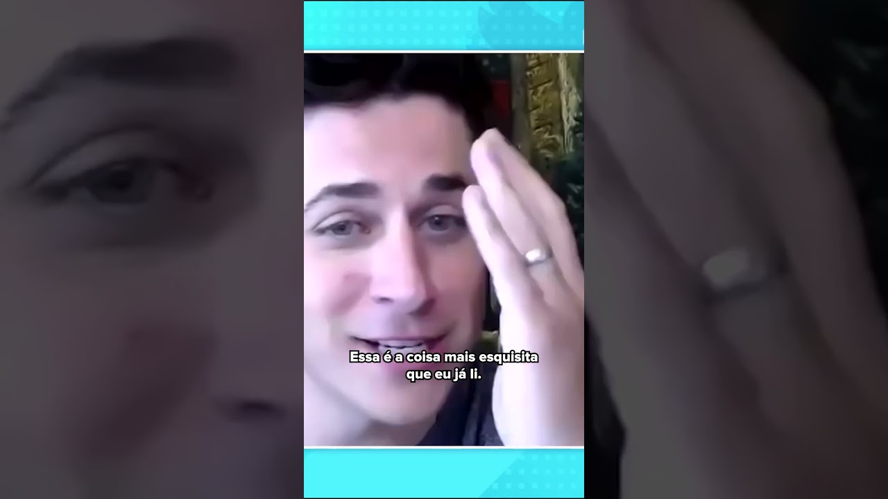 David Henrie lendo alguns tuítes sedentos.