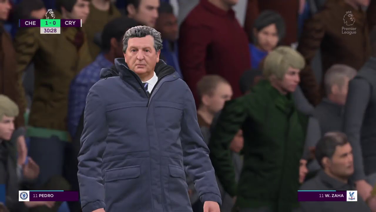 Chelsea vs Crystal Palace FIFA 19 Gameplay