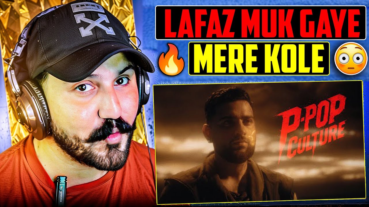 KARAN AUJLA - P POP CULTURE REACTION | ( MUSIC VIDEO )