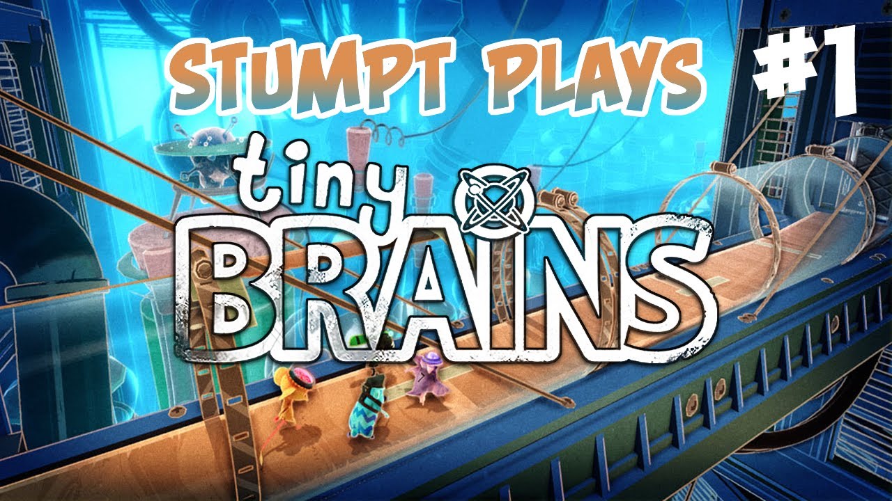 Stumpt Plays - Tiny Brains - #1 - Pinky and the Brain (4 Player Gameplay)