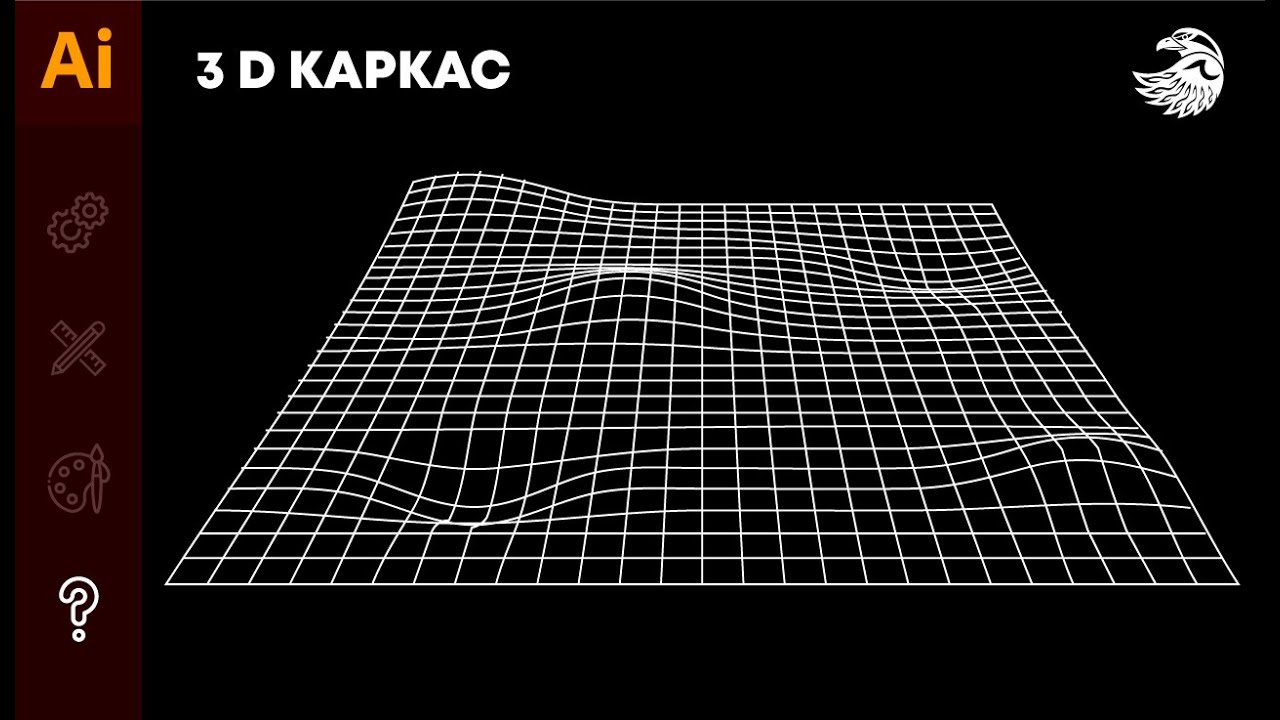 3D сетка в иллюстраторе | Искажение пространства #Orlovillustrator | Уроки adobe illustrator