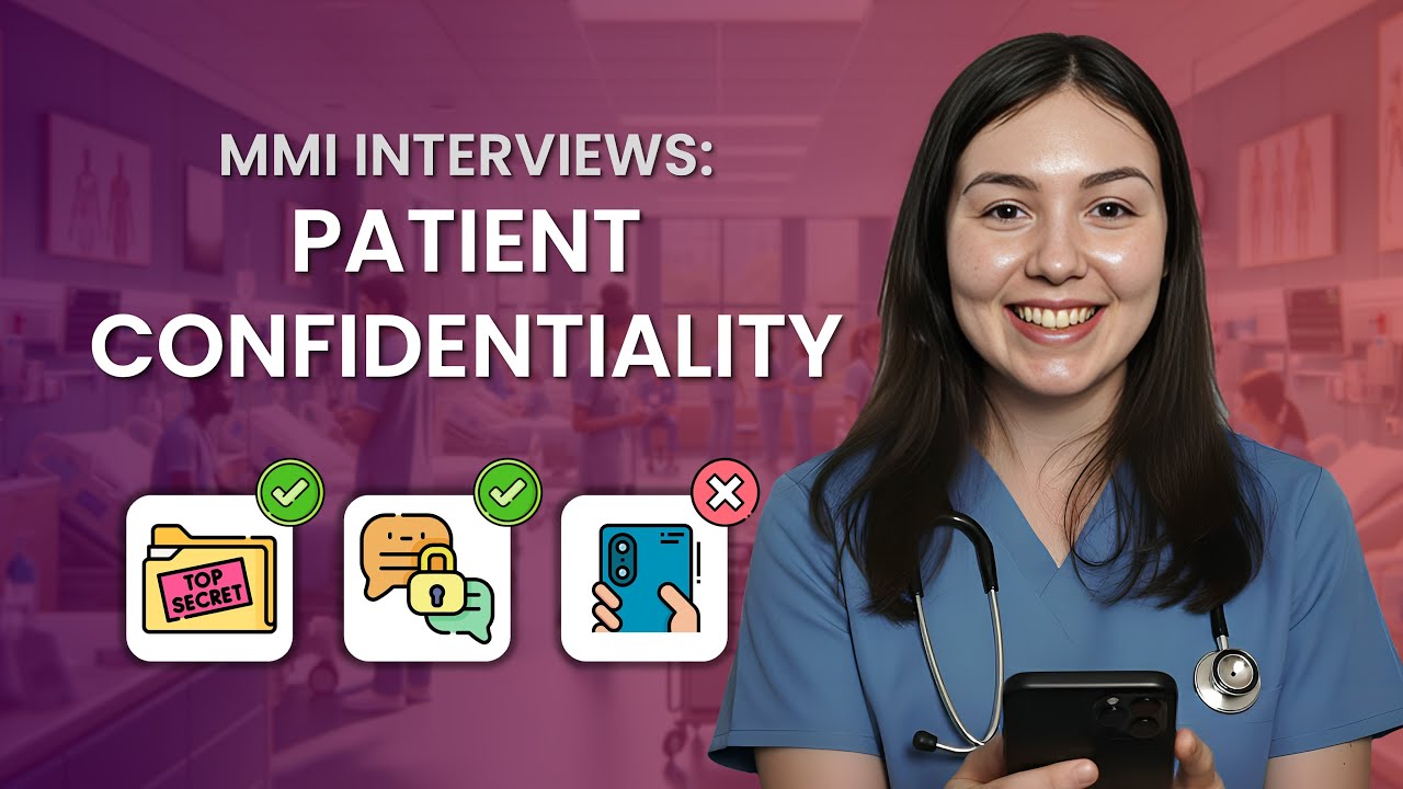 Filming a Patient for TikTok?! | Confidentiality & Professionalism | Medical Ethics MMI Questions