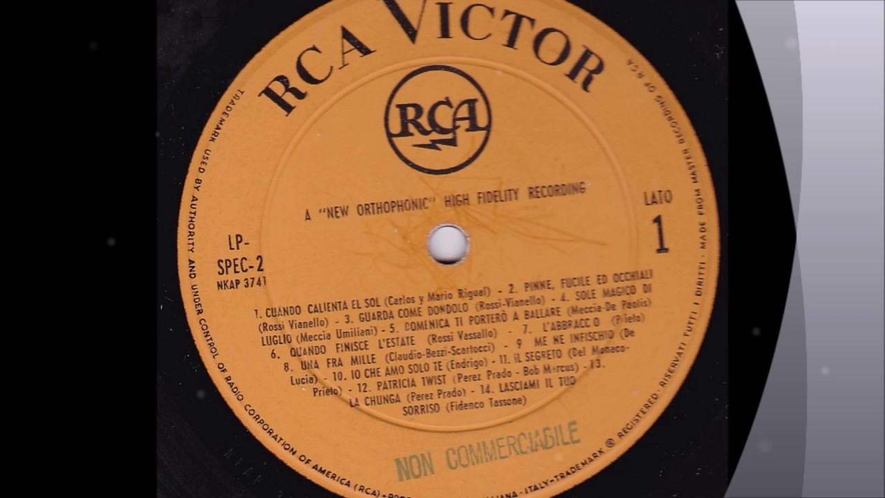 la RCA Italiana presenta voce narrante Giuseppe Ornato 1&2 parte