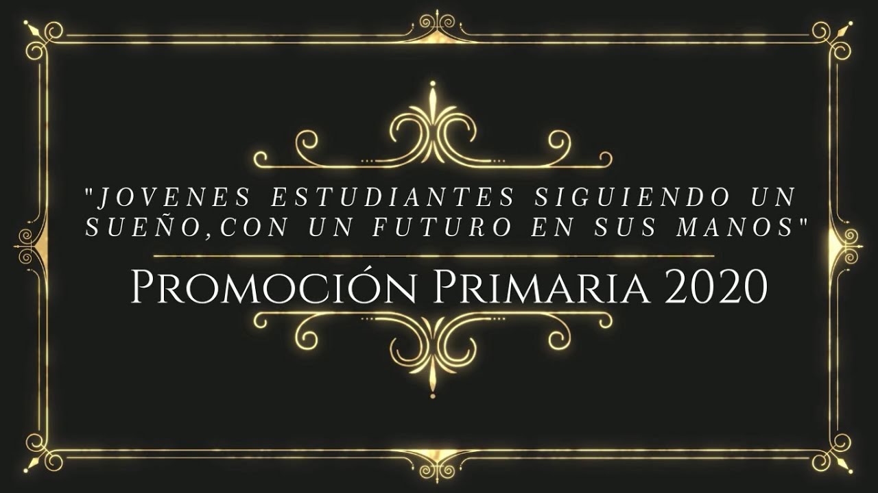Promoción Primaria 6° A - 2020 - IE PNP MEB