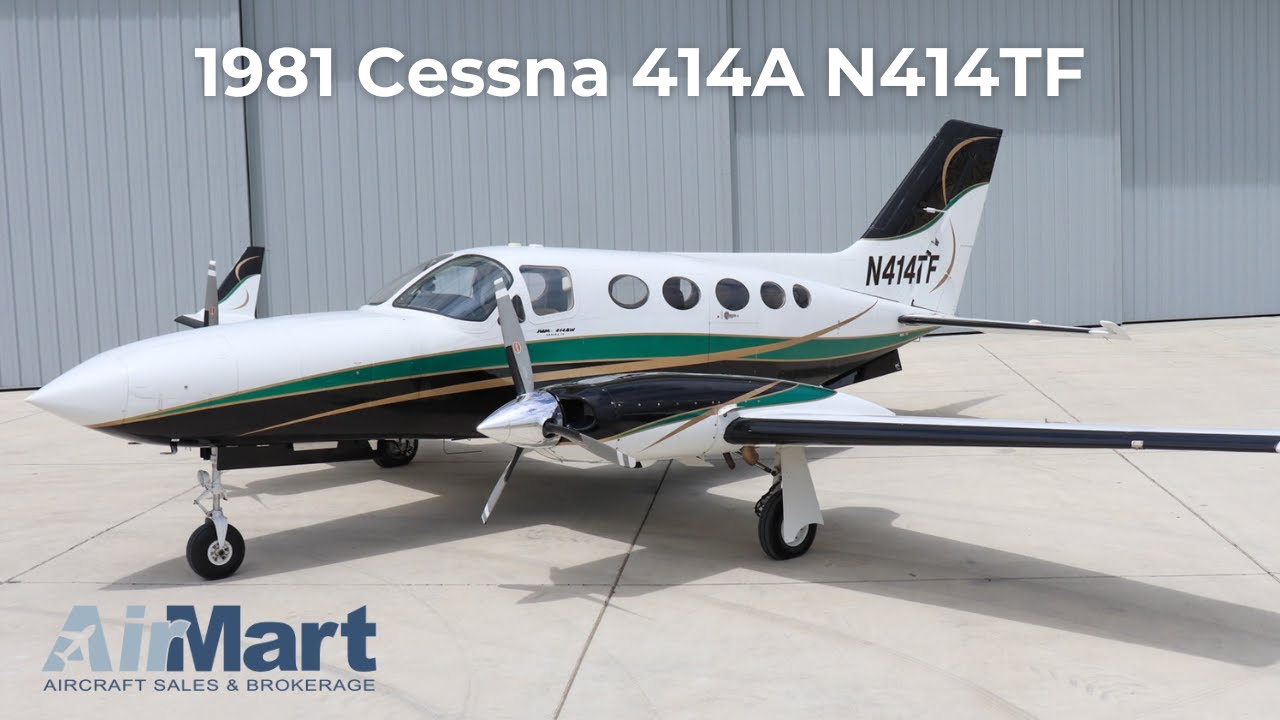 Cessna 414A N414TF Walkthrough