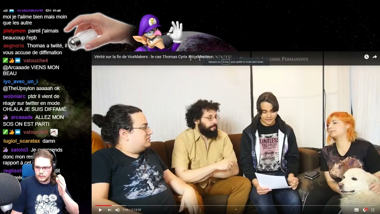 live de 123lunatic voxmenteurs (int&eacute;gral) PARTIE 2