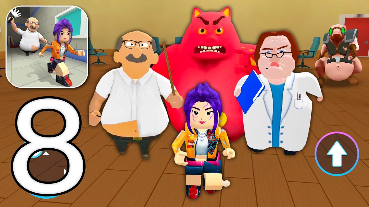 Monster School Breakout Obby — Обновление Monster School — Прохождение игры, часть 8 (Android, iOS)