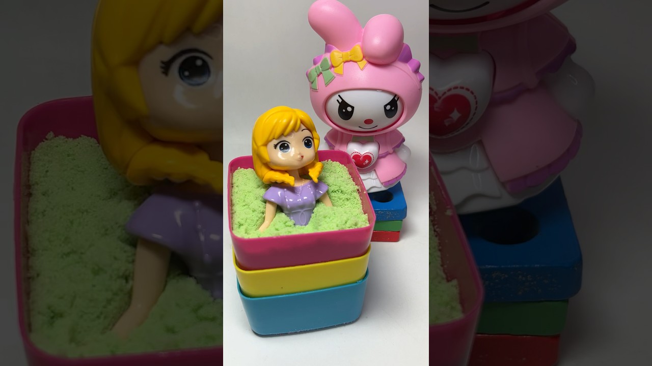 My Melody Like Light Purple Princess! #asmr #funny #minisatisfying