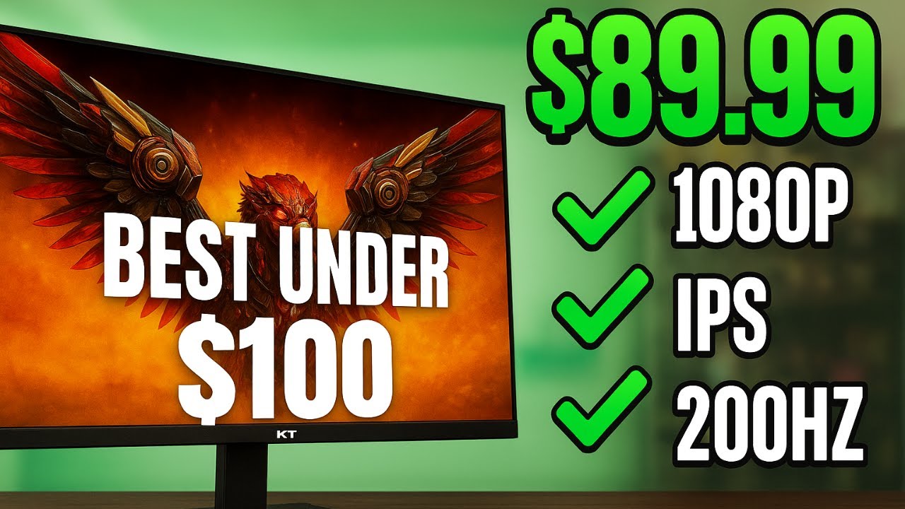 The Best BUDGET Gaming Monitor — KOORUI G2411P Review
