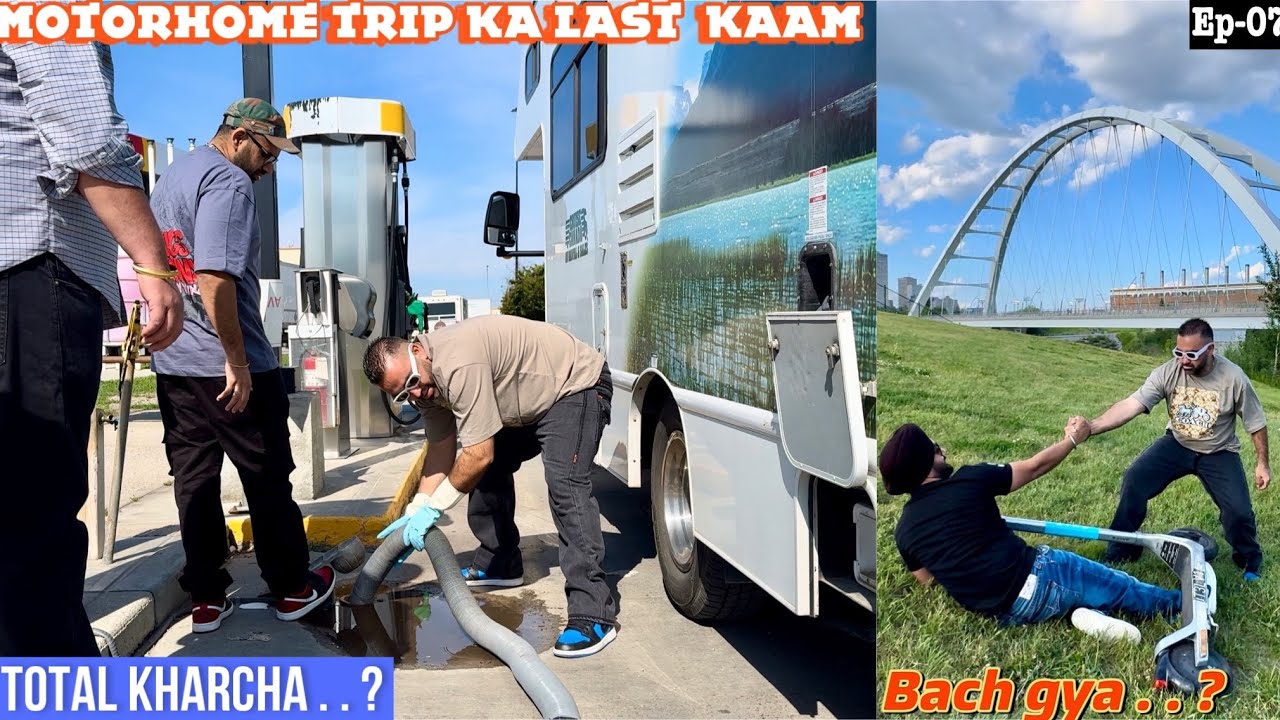Motorhome Last Day pe yeh kya ho gya or Edmonton  Honey gir gya 😱