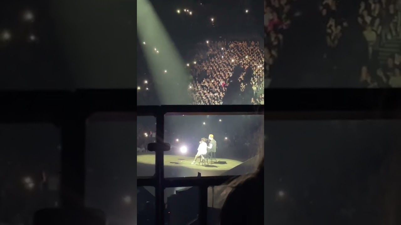 NEW Billie Eilish song - TV (live @ Sportpaleis Antwerp)