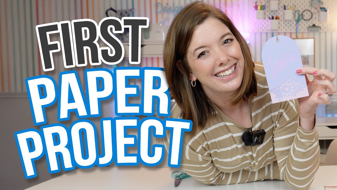 🎨✂️ Welcome to Your First Cricut Paper Cut Project — with Laura! 🌟