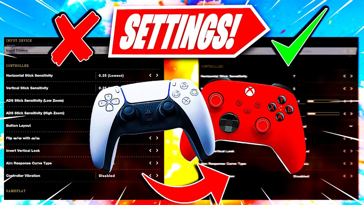 BEST BLACK OPS COLD WAR SETTINGS IN 2022!! (Best Controller Settings in Cold War)