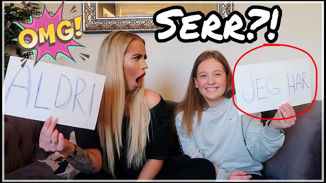Drøy Jeg Har Aldri - Med Lilsis Julie *FÅR SJOKK*