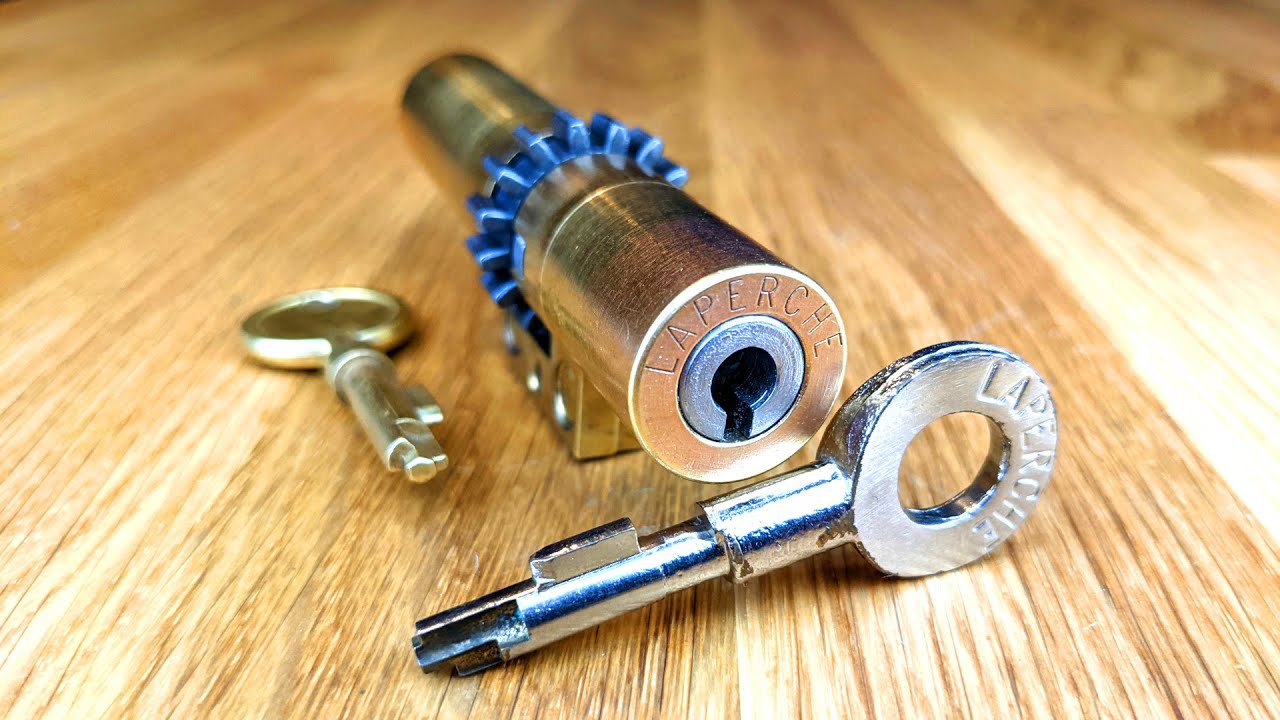 Presentation of the Laperche Rolls High Security French lock