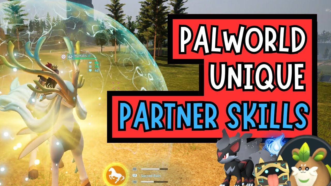 Most Unique Partner Skills in Palworld