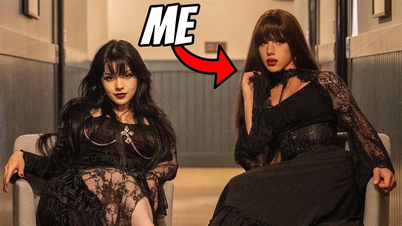 I Became a Goth Girl for a Day! (ft.BuffGothMom)