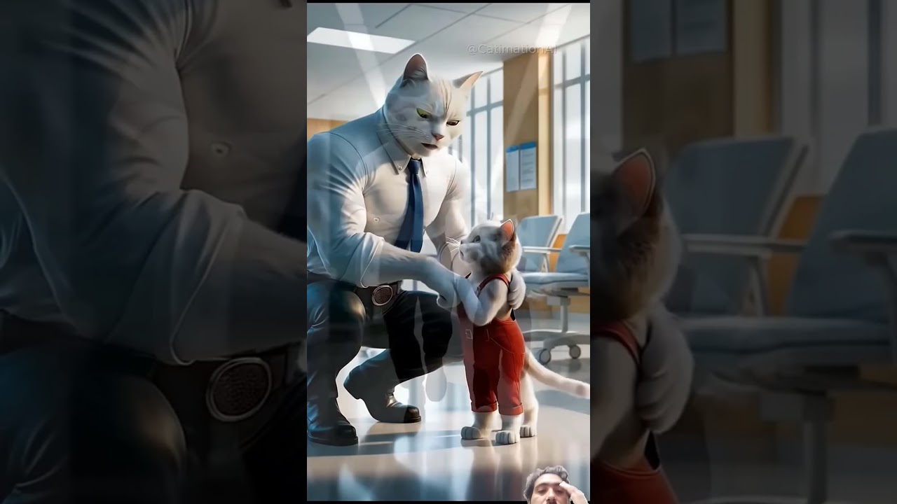 Pregnents cat mom's life change by hero kitten 