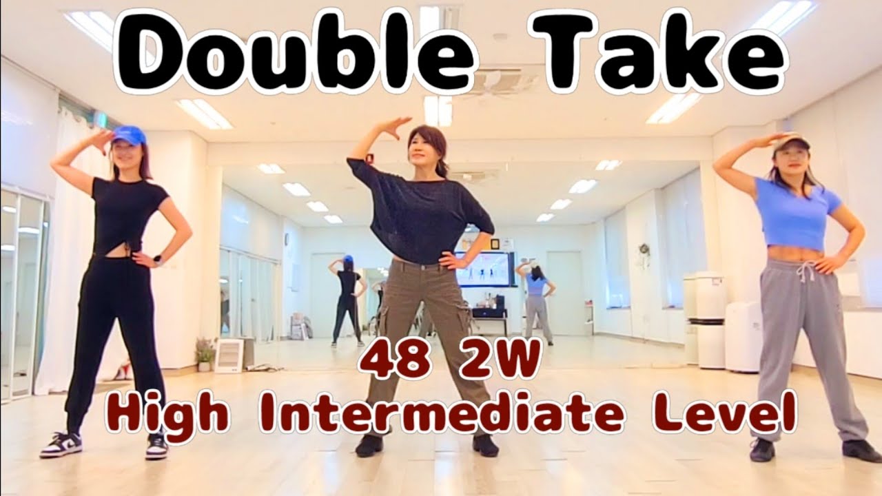 위례재희라인댄스 남위례역앞 3번출구 (높은 중급) Double Take Linedance (High Intermediate)