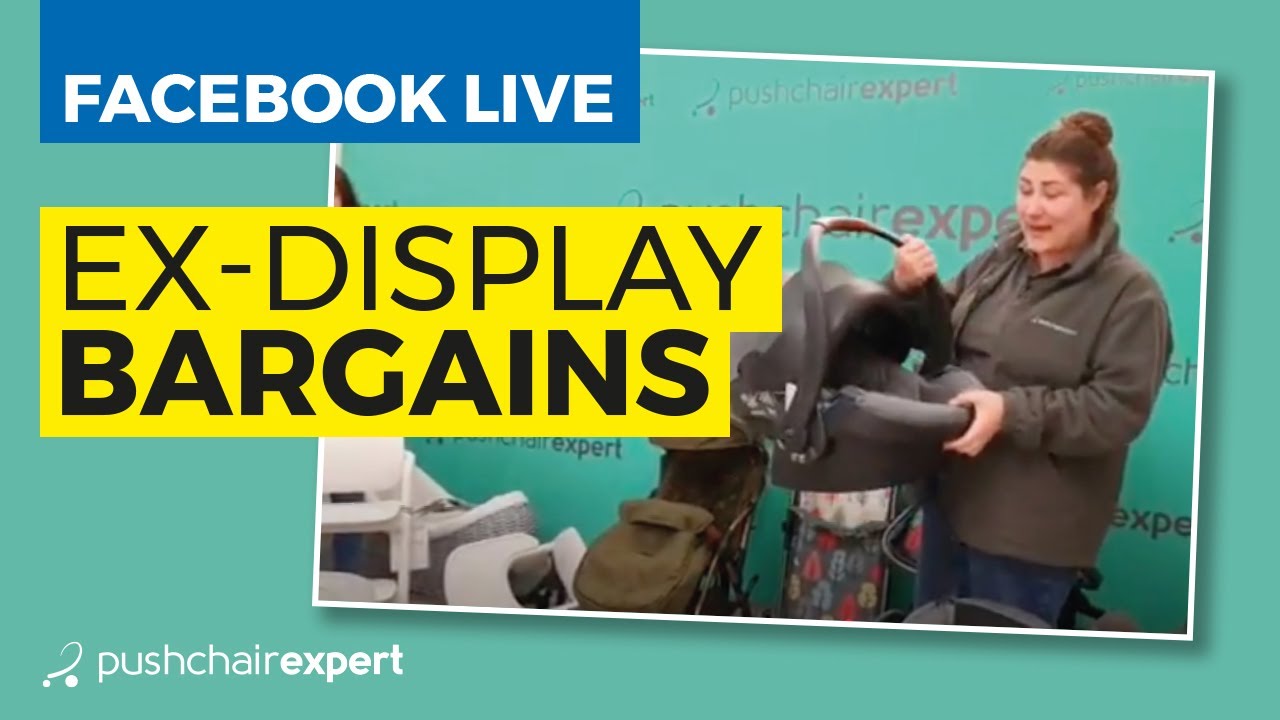 Facebook Live: Ex-display bargains
