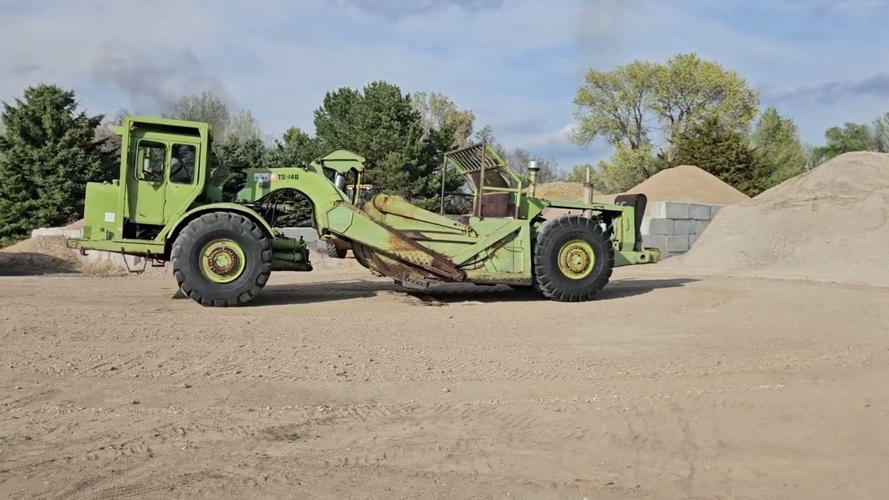 1979 Terex TS-14B Self-Propelled Scraper | For Sale | June 10th