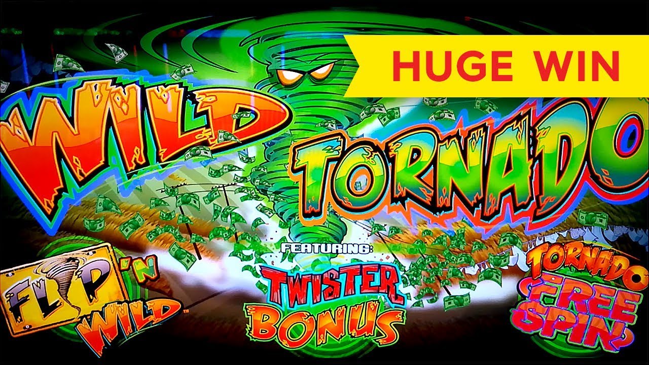 Wild Tornado Slot - INCREDIBLE HIT - BIG WIN BONUS!
