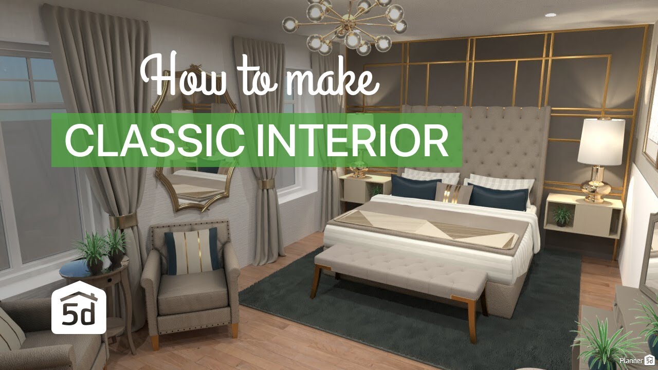 Classic house - Interior Design Created with Planner 5D