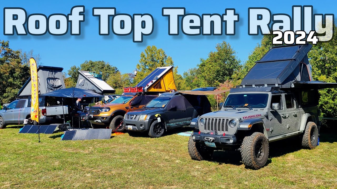 CAMPING | Roof Top Tent Rally 2024 VA | Blue Ridge Overland Gear & James River State Park