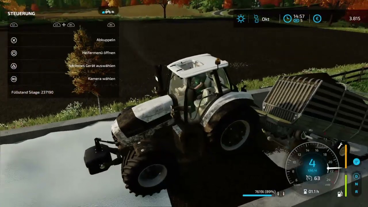 Staffel 1 Silo leer Fahren