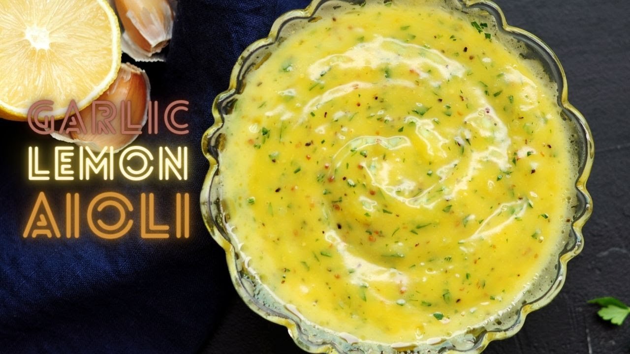 Garlic Lemon Aioli