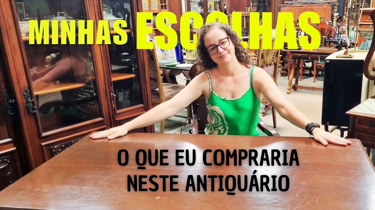 O que EU COMPRARIA neste ANTIQUÁRIO #antiguidades #vintage #lojadeantiguidades #moveisantigos