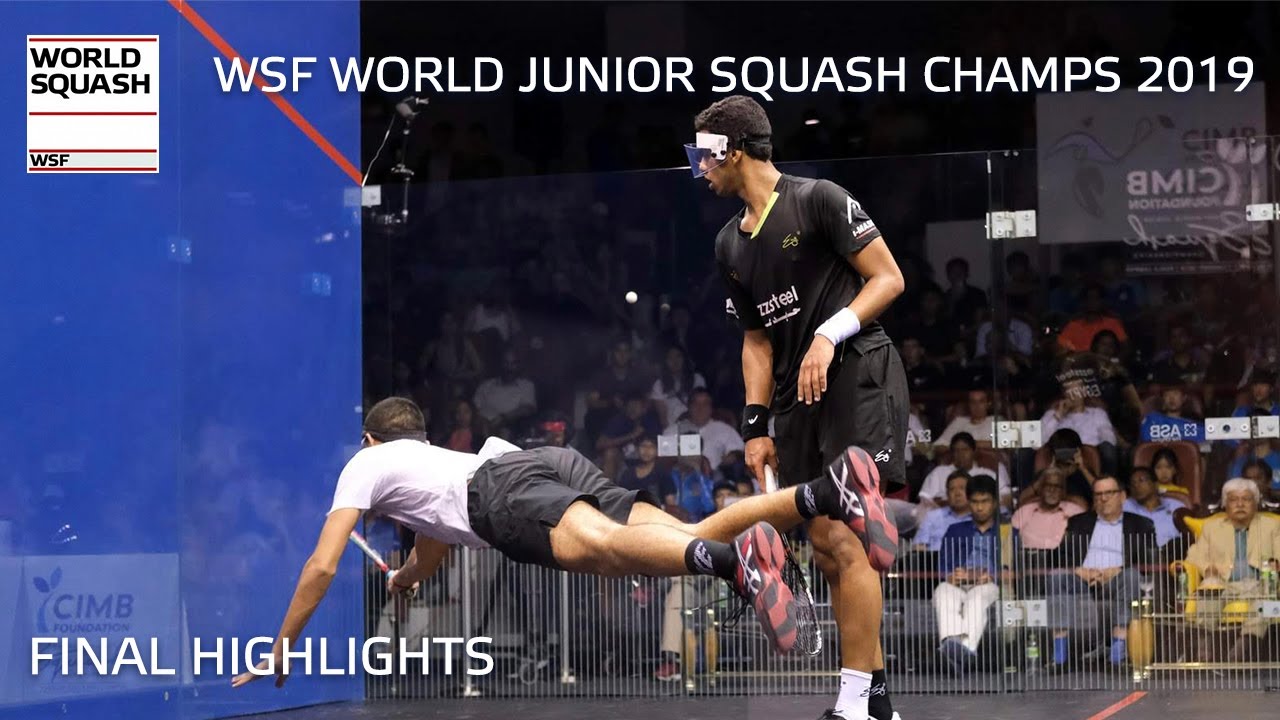Asal v El Sirty - WSF World Junior Squash Champs 2019 - Final Highlights