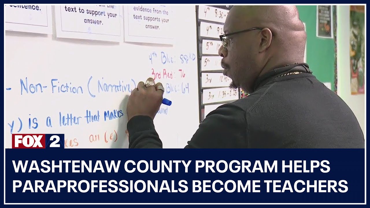 Washtenaw County program helps paraprofessionals become teachers