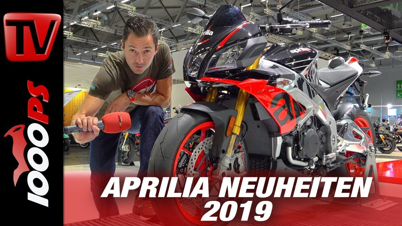 Aprilia Neuheiten 2019 - Tuono, RSV und Shiver NEU