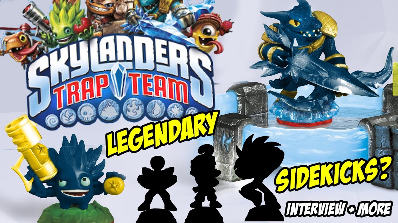 Skylanders Trap Team: Sidekicks, Legendary Starter Pack, Lightcores, Krankcase + Interview