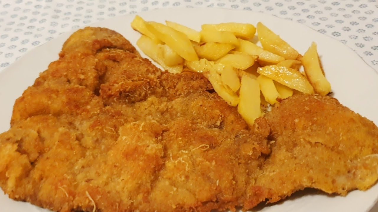 COTOLETTE ALLA MILANESE (Viennese)  cena facile veloce e buonissima - MILANESE CUTLET (elephant ear)