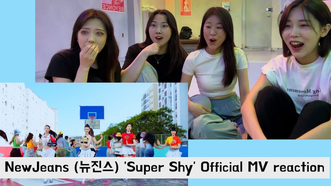 커버댄스팀이 보는 NewJeans (뉴진스) 'Super Shy' 뮤직비디오&안무영상 리액션 | 'Super Shy' Official MV & Dance Practice