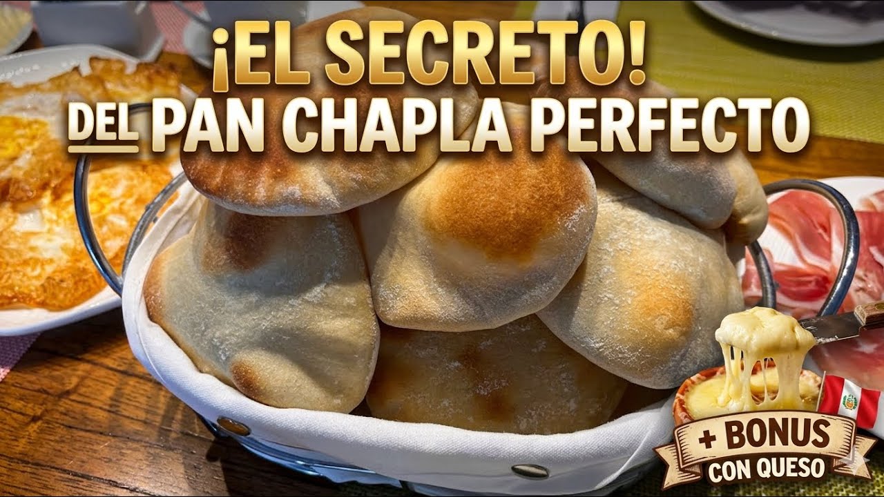 C&oacute;mo hacer PAN CHAPLA casero | Pan de la Sierra Per&uacute;, f&aacute;cil paso a paso Bonus: Pan artesanal queso!