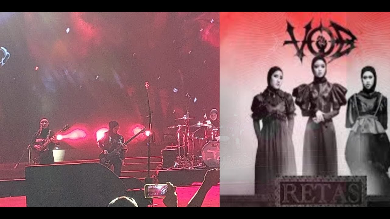 voice of baceprot VOB full concert Jiexpo kemayoran jakarta fair 2023