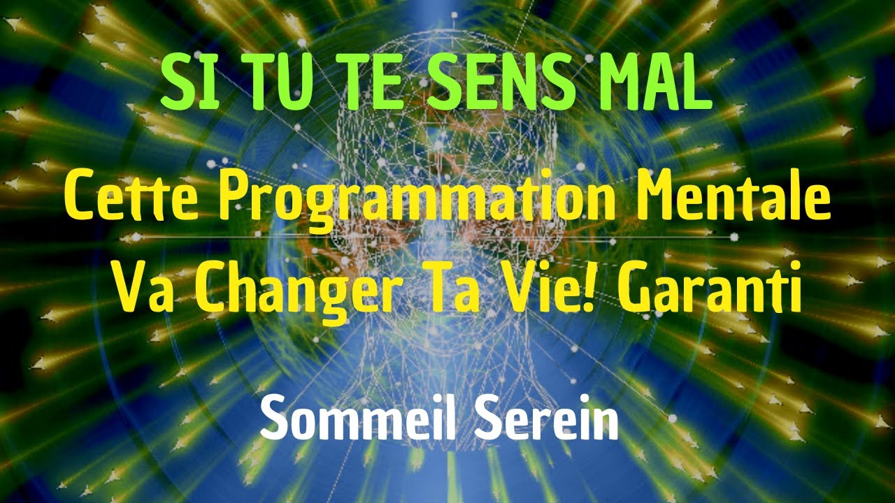 ATTENTION ULTRA PUISSANT HYPNOSE REPROGRAMMATION GESTION MENTALE SITUATION DIFFICILE AVANT DE DORMIR