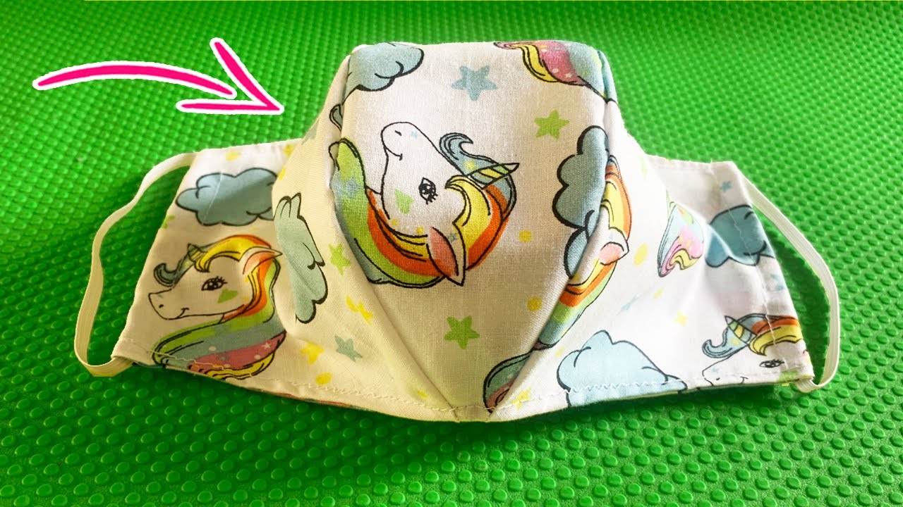 Дышащая маска - не сомневайся! Эта МАСКА не коснется носа и рта -  - сделай сам очень просто